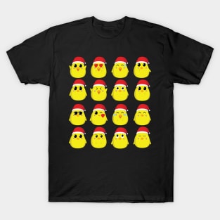 Merry Chickmast Emoji T-Shirt